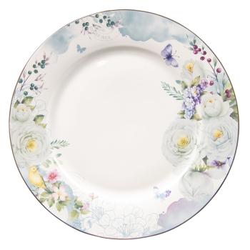 Porcelánový jídelní talíř Butterfly - Ø 26*2 cm BUTFP