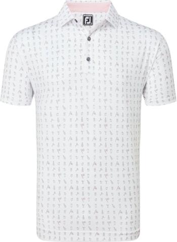 Footjoy The 19th Hole Lisle White XL Polo košile