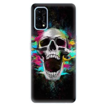 Odolné silikonové pouzdro iSaprio - Skull in Colors - Realme 7 Pro