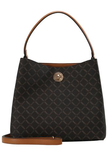 L.CREDI Filiberta Hobo Bag Brown