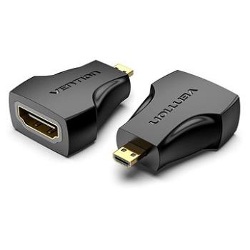 Vention Micro HDMI (M) to HDMI (F) Adapter Black (AITB0)