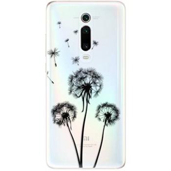iSaprio Three Dandelions - black pro Xiaomi Mi 9T Pro (danbl-TPU2-Mi9Tp)