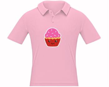 Pánská polokošile Kawaii cupcake