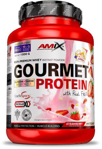 Amix Gourmet Protein, Jahoda-bílá čokoláda 1000 g