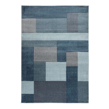 Flair Rugs koberce Kusový koberec Hand Carved Cosmos Denim Blue - 120x170 cm Modrá