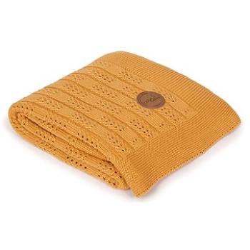CEBA deka pletená v dárkovém balení Rybí kost Peru, 90 × 90 cm (5907672332222)
