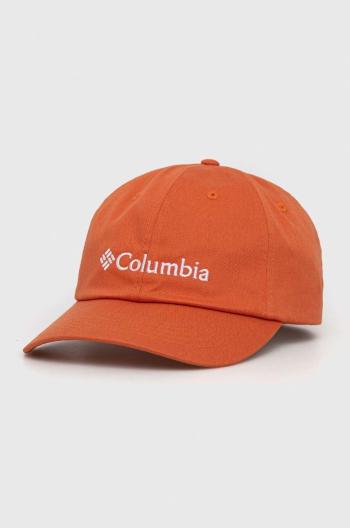 Kšiltovka Columbia oranžová barva, s aplikací