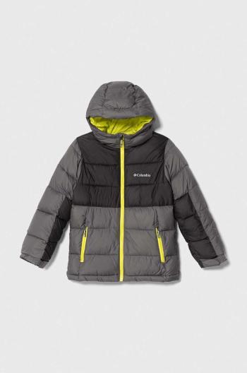 Dětská bunda Columbia U Pike Lake II Hdd Jacke šedá barva