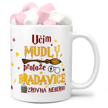 Hrnek Učím mudly (Náplň hrníčku: Marshmallow)