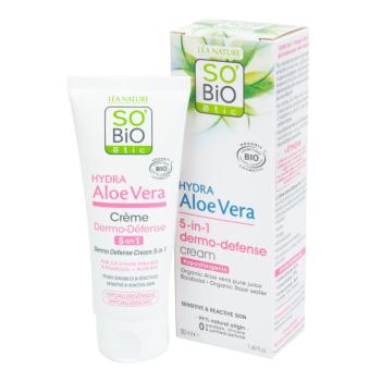 So´Bio étic Country life krém ochranný pro citlivou pleť aloe vera 5v1 50 ml