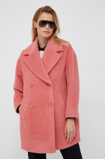 Kabát Pennyblack dámský, růžová barva, přechodný