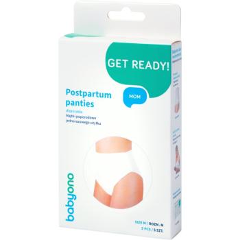 BabyOno Get Ready Disposable Panties poporodní kalhotky velikost M 5 ks