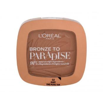 L'Oréal Paris Bronze To Paradise 9 g bronzer pro ženy 02 Baby One More Tan