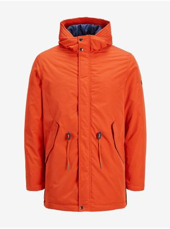 Oranžová parka Jack & Jones Chucky