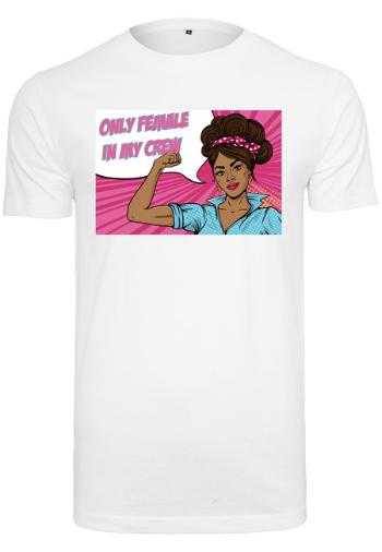 Mr. Tee Ladies Only Female Tee white - M