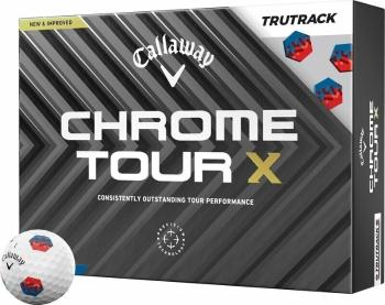 Callaway Chrome Tour X White TruTrack Golfové míčky