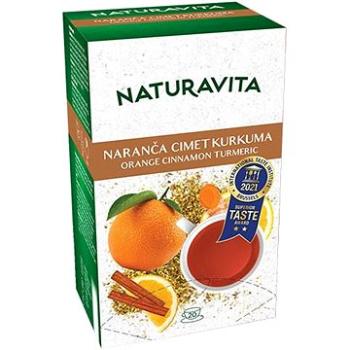 Naturavita Orange&Cinnamon&Turmeric, ovocný čaj (20 sáčků) (NT01007)