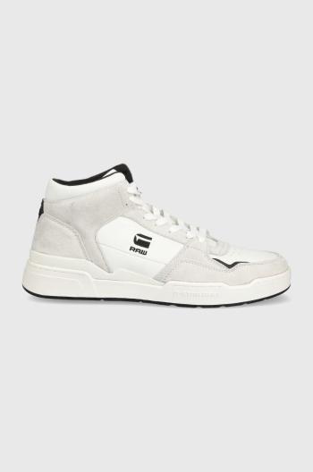 Sneakers boty G-Star Raw Attacc Mid bílá barva