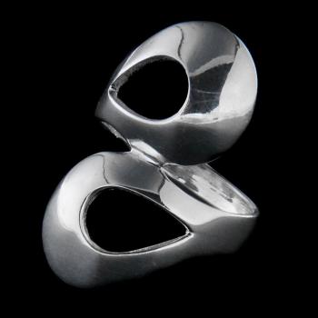 Stříbrný prsten 36070