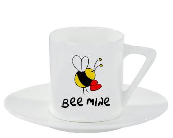 Espresso hrnek s podšálkem 100ml Bee mine