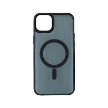 TopQ Kryt Magnetic Carbon iPhone 14 Plus pevný tmavý 87012 (87012)