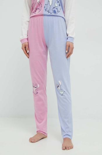 Pyžamové kalhoty United Colors of Benetton x Disney dámské