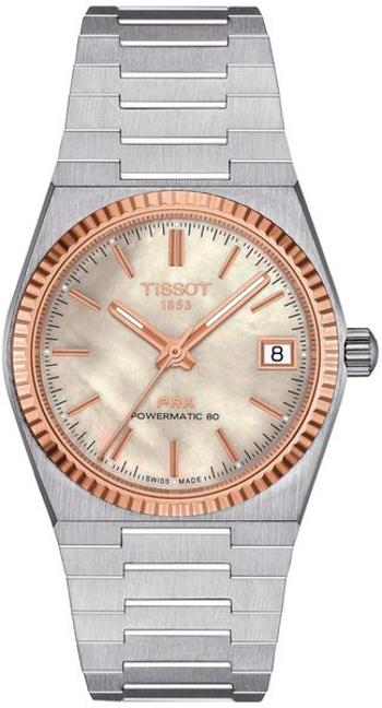 Tissot PRX 35mm Powermatic 80 Steel & 18K Gold T931.207.41.111.00