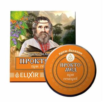 Krémový balzám "Proctomed" na hemoroidy - 10 ml - Elixir