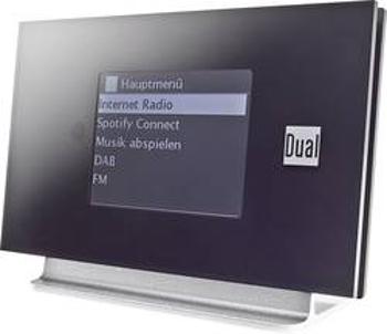 DAB+, FM Dual IR 3A, černá, stříbrná