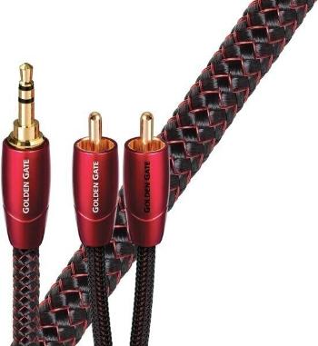 AudioQuest Golden Gate 2 m Červená Hi-Fi AUX kabel