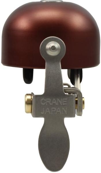 Crane Bell E-Ne Brown 37 mm Cyklistický zvonek