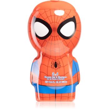 Air Val Spiderman sprchový gel a šampon 2 v 1 pro děti 400 ml