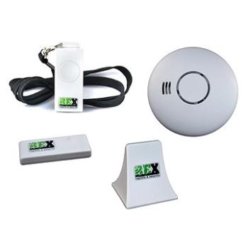 REX IoT pro bezpečí seniora - velký balíček detektorů s SOS tlačítkem (233)
