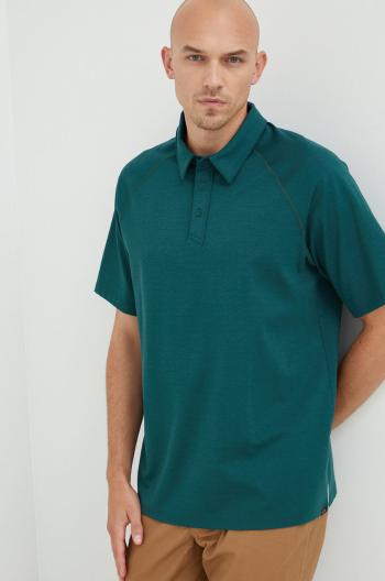 Polo tričko Wrangler Atg zelená barva