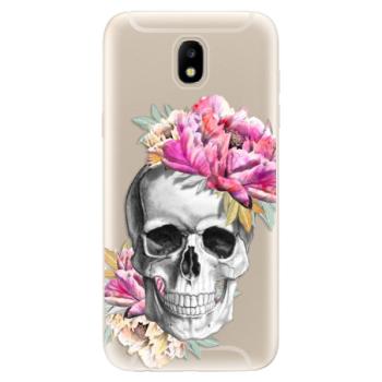 Odolné silikonové pouzdro iSaprio - Pretty Skull - Samsung Galaxy J5 2017