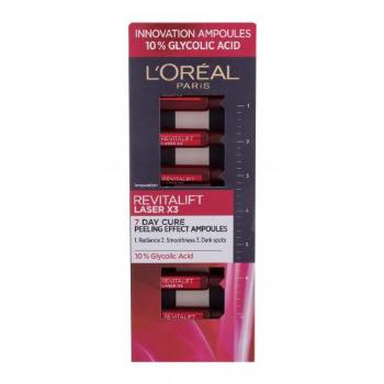 L'Oréal Paris Revitalift Laser X3 7 Day Cure 7 ml pleťové sérum W na všechny typy pleti; proti vráskám; na pigmentové skvrny; zpevnění a lifting pleti