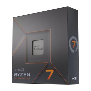 AMD cpu Ryzen 7 7700X AM5 Box (8core, 16x vlákno, 4.5GHz / 5.4GHz, 40MB cache, 105W), Radeon Graphics, bez chladiče