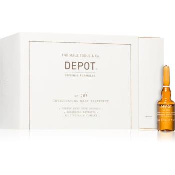 Depot No. 205 Invigorating Hair Treatment vyživující sérum proti vypadávání vlasů 10x5 ml