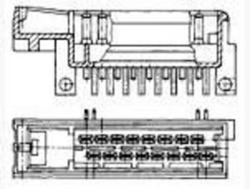 Konektor do DPS TE Connectivity 827539-1 827539-1, pólů 16, rozteč 5 mm, 1 ks