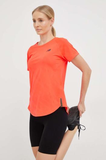 Běžecké tričko New Balance Q Speed červená barva