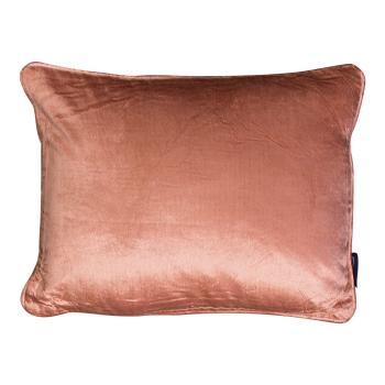 Růžový sametový polštář Rosa - 35*45*10cm SWHKFR