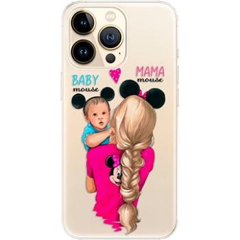 iSaprio Mama Mouse Blonde and Boy pro iPhone 13 Pro (mmbloboy-TPU3-i13p)