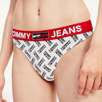 Vzorovaná tanga Thong Tommy Jeans – M
