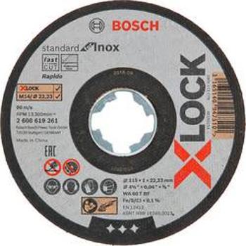 Sada řezných kotoučů Bosch Accessories 2608619266 Průměr 115 mm 10 ks