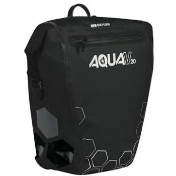 OXFORD boční brašna AQUA V20 QR, (černá, s rychloupínacím systémem, objem 20l, 1ks) (C006-0040)