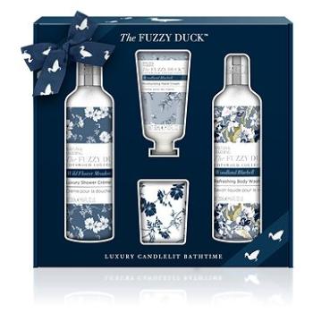 BAYLIS & HARDING Sada péče o tělo se svíčkou - The Fuzzy Duck Cotswold Floral (017854106338)