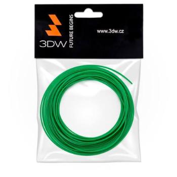 3DW - ABS filament 1,75mm zelená, 10m, tisk 220-250°C, D11606