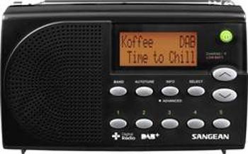 DAB+ rádio Sangean DPR-65 Basic Black, FM, černá