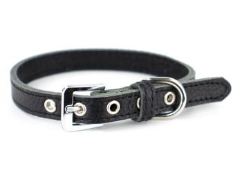 Vsepropejska Lax obojek pro psa | 20 - 29 cm Barva: Černá, Obvod krku: 24 - 29 cm