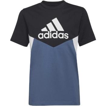 adidas CB T ESS Chlapecké tričko, modrá, velikost 140